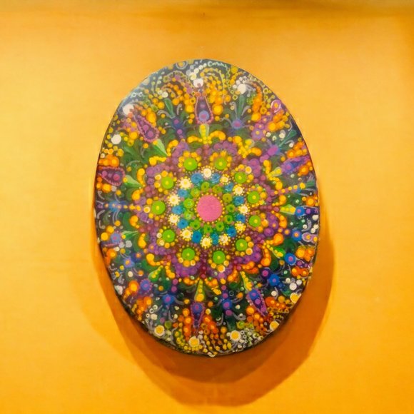 Acrylic on wood original - Picture 4 of 7